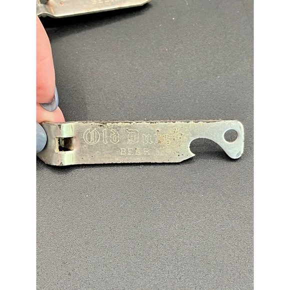 Lot of 3 Vintage‎ Old Dutch Beer Bottle Openers Krantz Brewing Church Keys - Picture 3 of 7